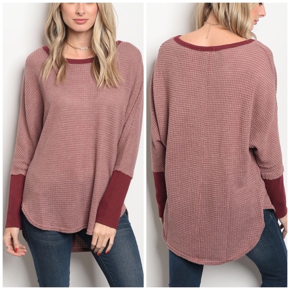 Tops - Wine Thermal Top
Last 1 Medium!